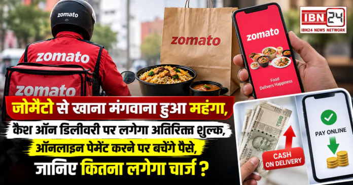 Zomato New Charges