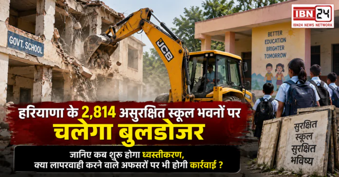 Haryana unsafe school buildings