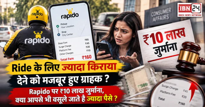 Rapido ₹10 Lakh Fine