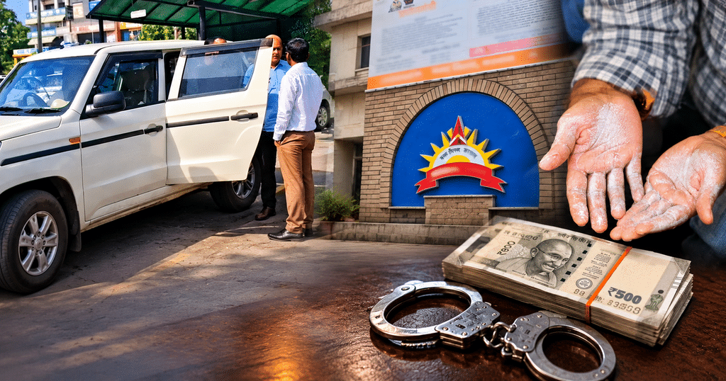 Karnal Clerk Arrested Taking ₹5,000 Bribe