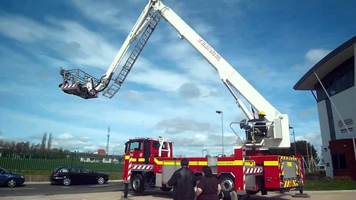 Haryana Fire Department 104-metre aerial ladder