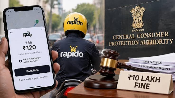 Rapido ₹10 Lakh Fine