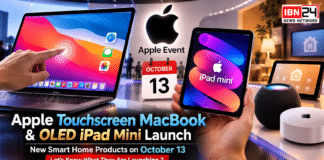 Apple Touchscreen MacBook and OLED iPad Mini Launch : Apple May Introduce New Smart Home Products on October 13, Lets Know What they Are Launching ? Apple Touchscreen MacBook and OLED iPad Mini Launch