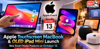 Apple Touchscreen MacBook and OLED iPad Mini Launch : Apple May Introduce New Smart Home Products on October 13, Lets Know What they Are Launching ? Apple Touchscreen MacBook and OLED iPad Mini Launch