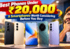 Best Phones Under ₹20,000 : 5 Smartphones Worth Considering Before You Buy Best Phones Under ₹20,000
