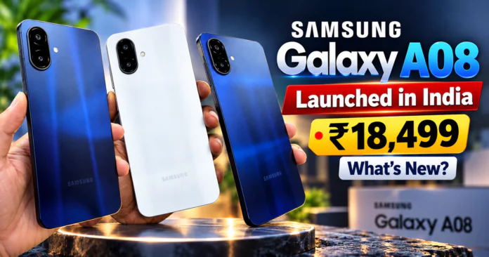 Samsung Galaxy A08 Launched in India Samsung Galaxy A08 Launched in India