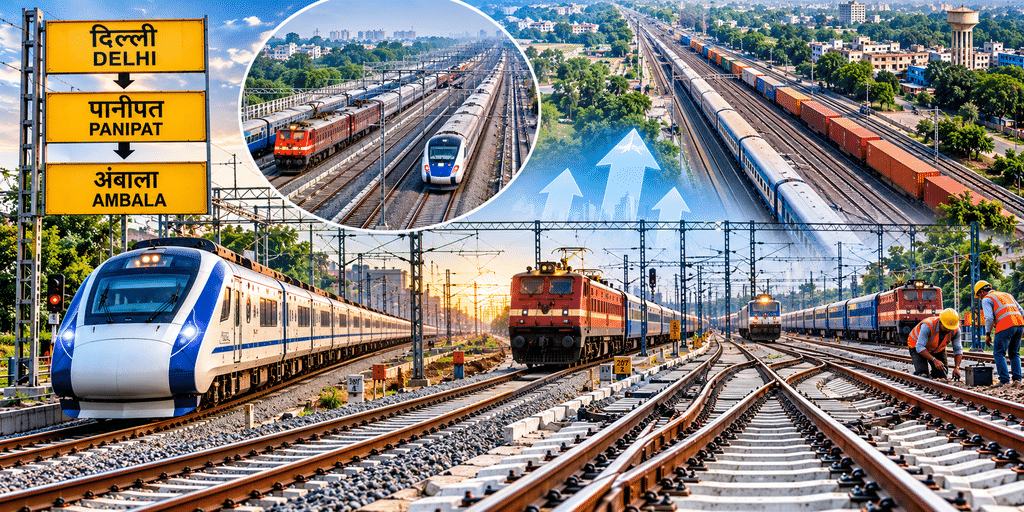 Delhi Ambala Railway Expansion