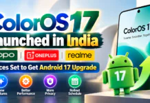 ColorOS 17 Launched in India : Oppo, OnePlus and Realme Devices Set to Get Android 17 Upgrade, Check Features and Rollout Schedule ColorOS 17 Launched in India