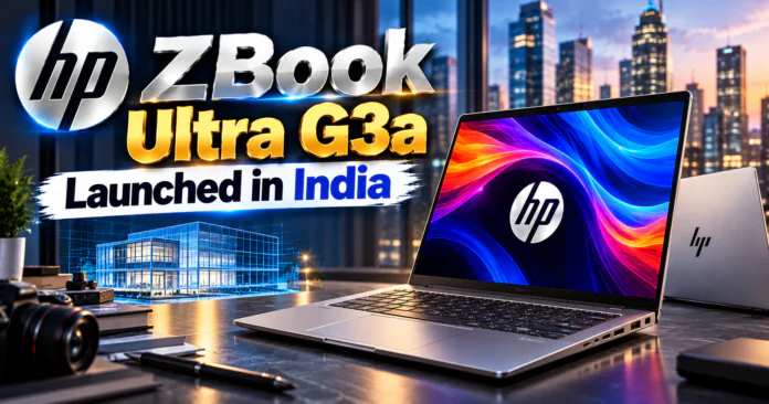 HP ZBook Ultra G3a Launched in India HP ZBook Ultra G3a Launched in India