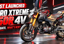 Hero Xtreme 160R 4V Launch : Know With a Big Update, What Makes It Special ? Hero Xtreme 160R 4V Launch