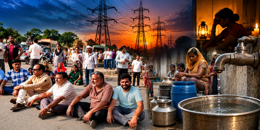 Karnal Electricity Strike