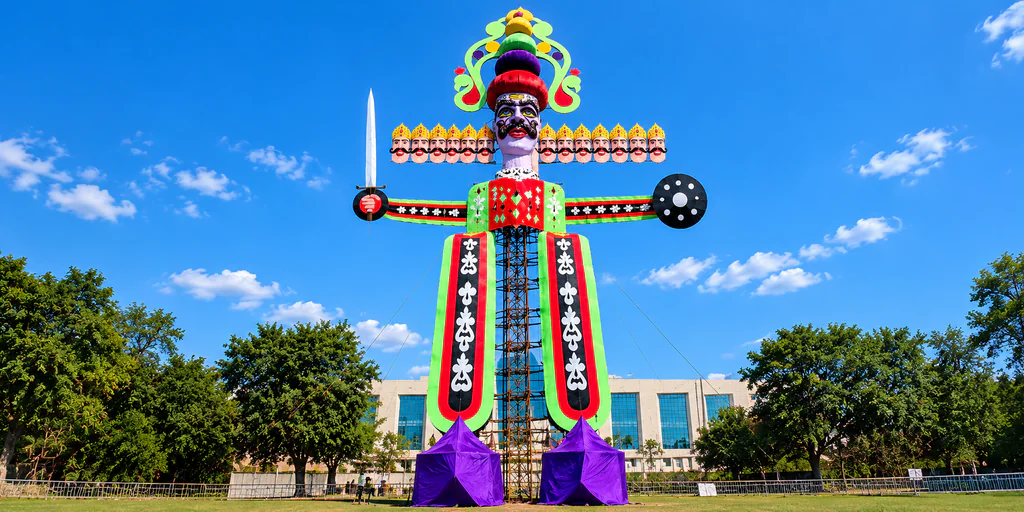 221 feet Ravana in Panchkula