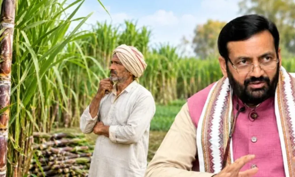 Haryana Sugarcane Price Protest